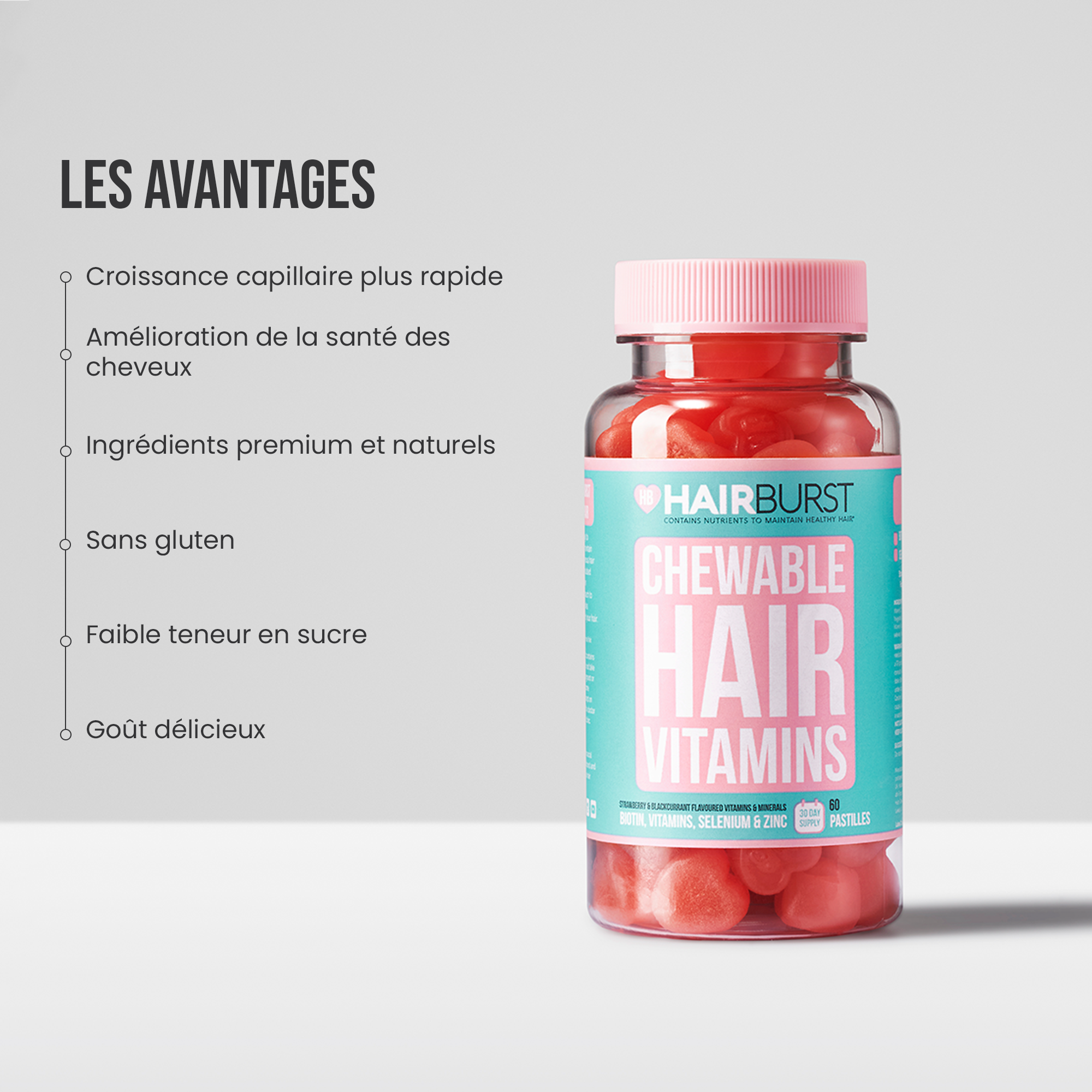 Vitamines à mâcher Abonnement Trimestriel