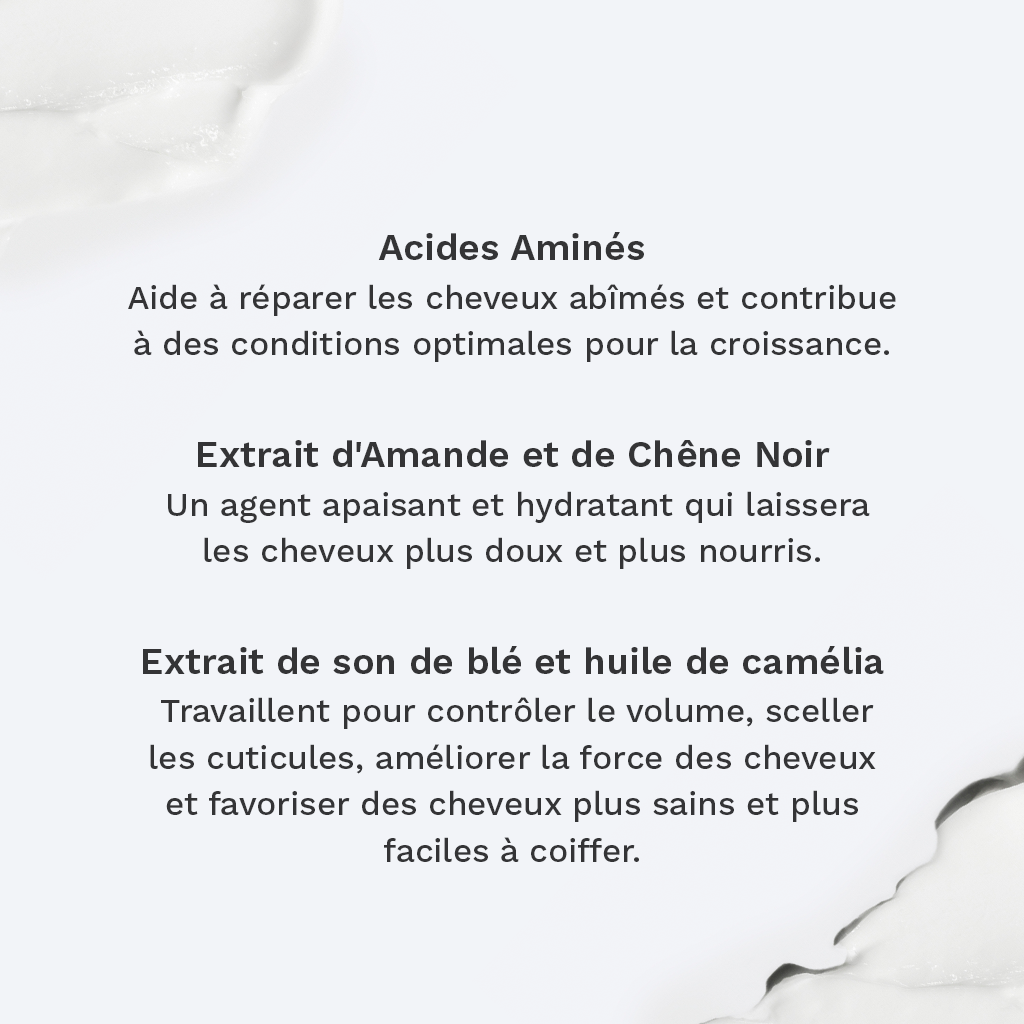 Après-shampoing pour cheveux bouclés et ondulés