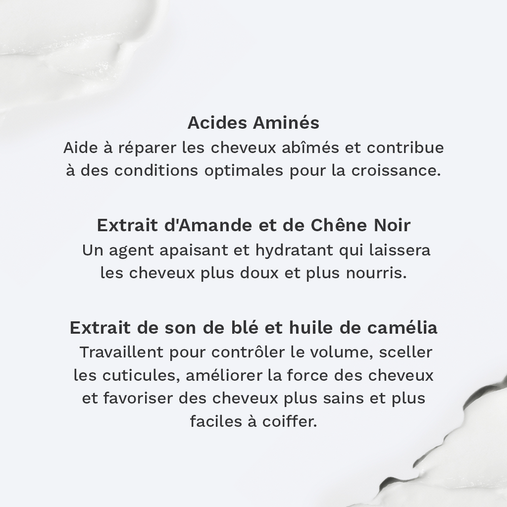 Après-shampoing pour cheveux bouclés et ondulés
