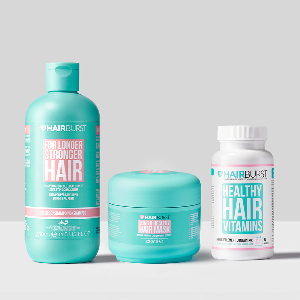 Trio revitalisant pour cheveux abîmés