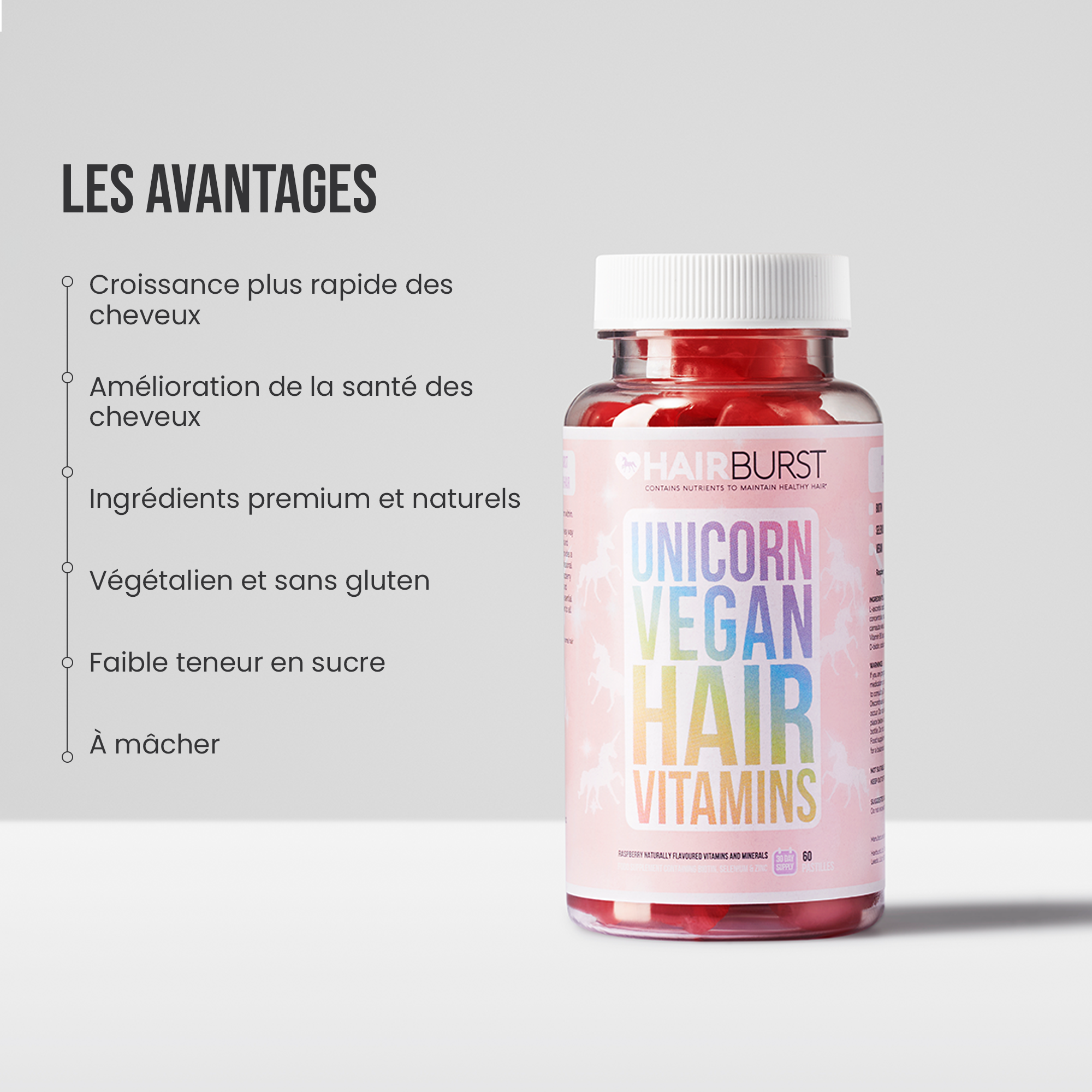 Vitamines à mâcher Véganes 1MS